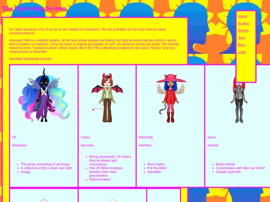 sys screenshot