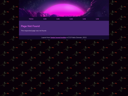 not_found screenshot