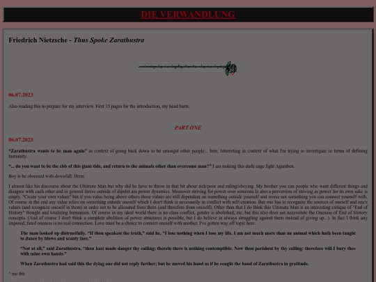 reading-journals/nietzsche-zarathustra screenshot