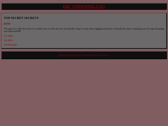 top-secret-secrets screenshot