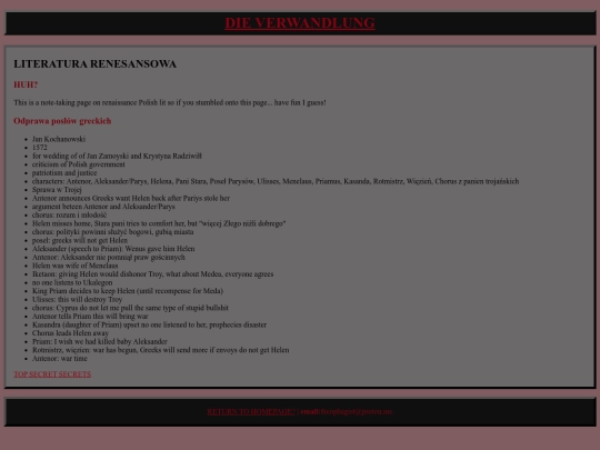 top-secret-secrets/literatura-renesansowa screenshot