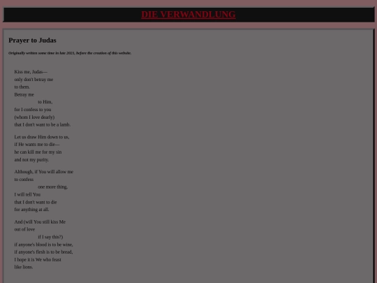 writings/prayer-to-judas screenshot