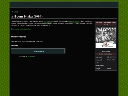 Albums/Boom-Shaka-Its-About-Time screenshot