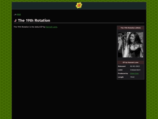 Albums/Hannah-Lane-19th-Rotatation screenshot
