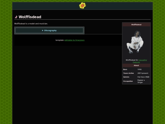 Artists/Wolffisdead screenshot