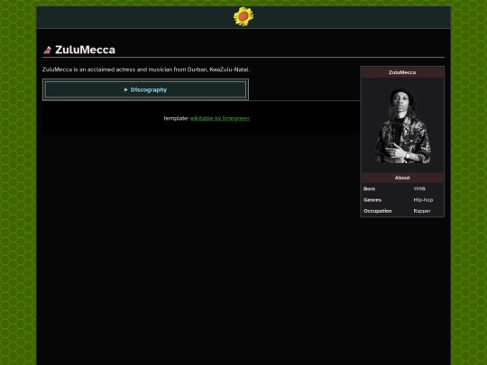 Artists/ZuluMecca screenshot