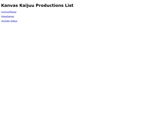 Kanvas_Kaijuu_Productions screenshot