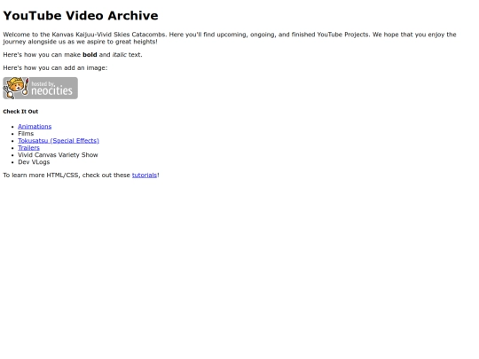 YouTube_Archive screenshot