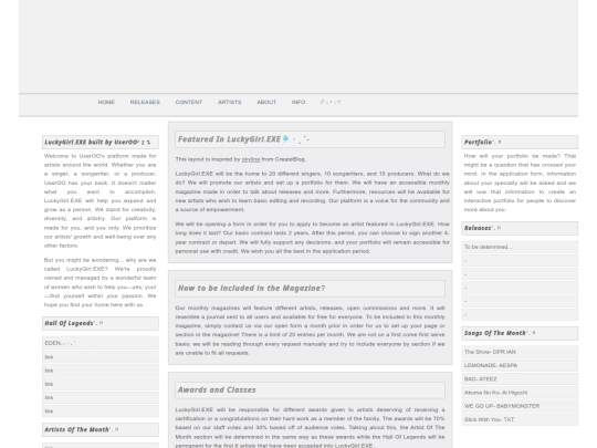 index screenshot