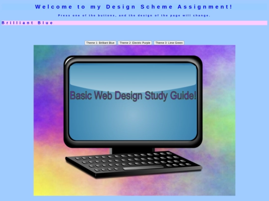 Design Scheme Assignment/TryDesignScheme screenshot