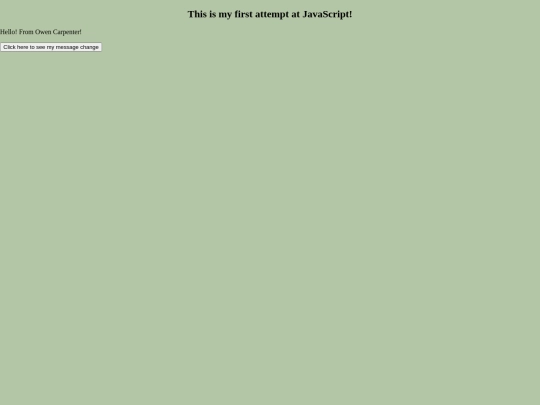 Javascript Folder/JavascriptGreeting screenshot