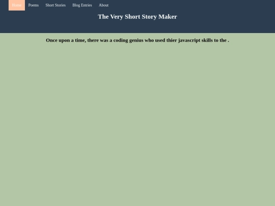 Practice and Stuff/MadLibs screenshot