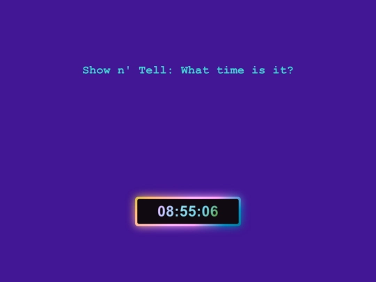 Show n' Tell/ShowNTell screenshot