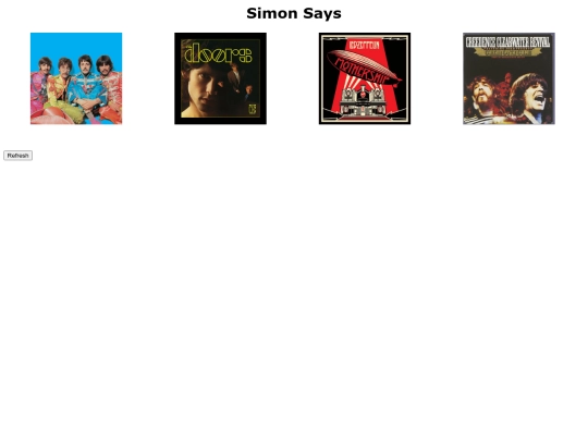 Simon Says Assignment/beatlesedition screenshot
