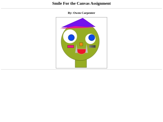 Smile for the Canvas/SmileForTheCanvas screenshot
