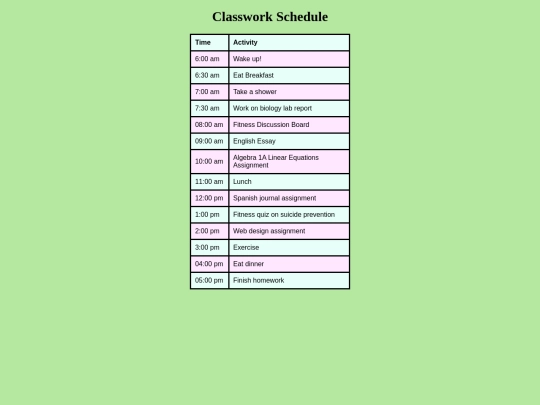 StylishSchedule screenshot