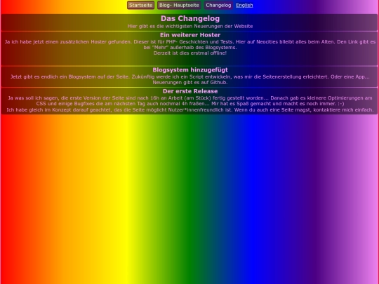 de/blog/changelog screenshot