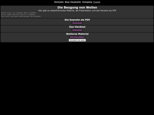 de/blog/wellen screenshot