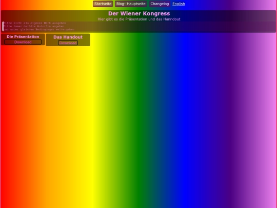 de/blog/wien screenshot