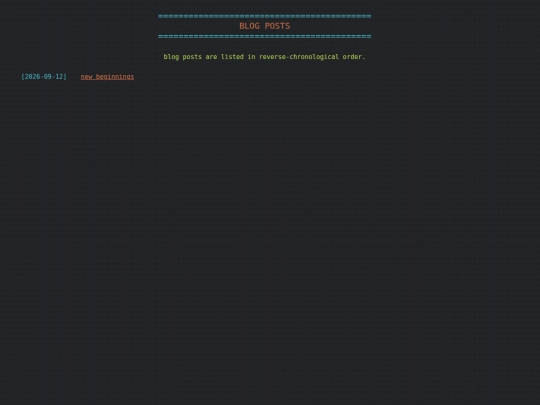 blog screenshot