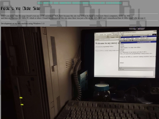 Pages/About screenshot