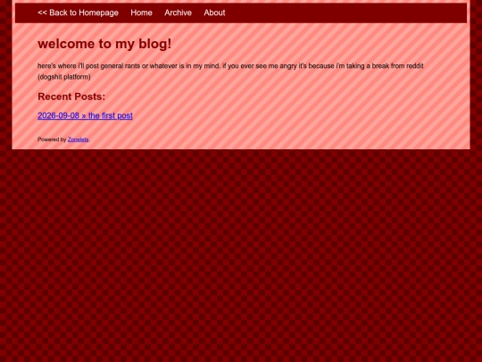 blog screenshot
