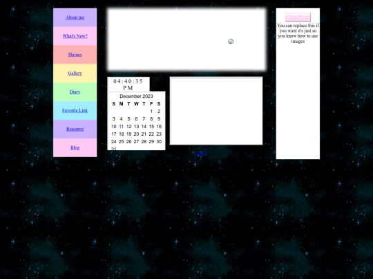 home screenshot