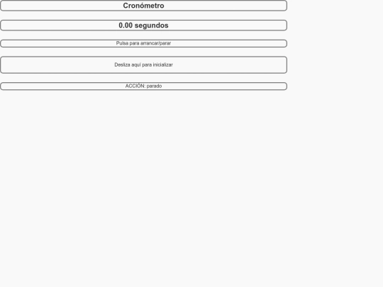 cronometro screenshot