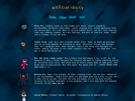 characters screenshot