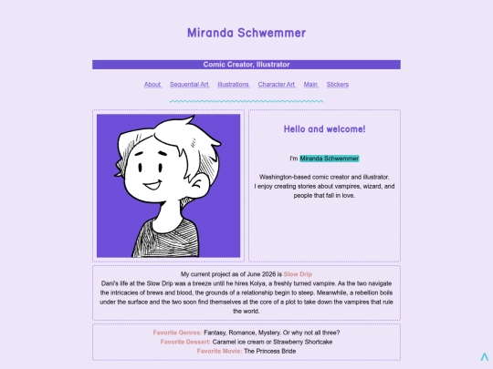 portfolio/about screenshot