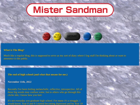 blog screenshot