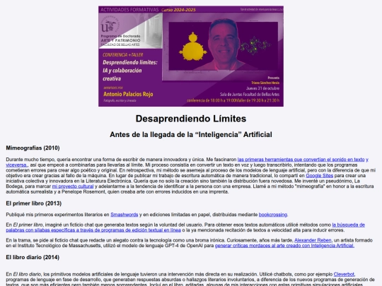 desaprendiendo screenshot