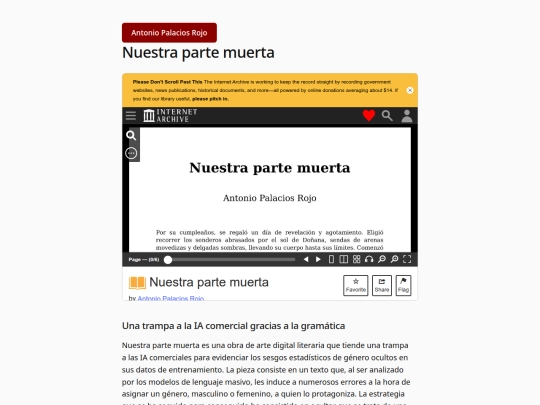 nuestrapartemuerta/es screenshot