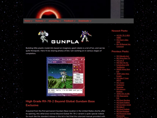 gunpla screenshot