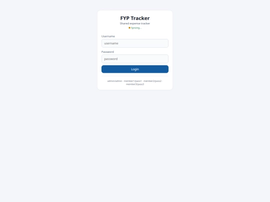 index screenshot