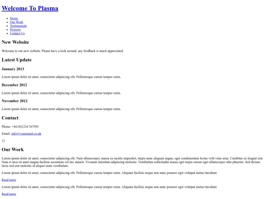 ourwork screenshot