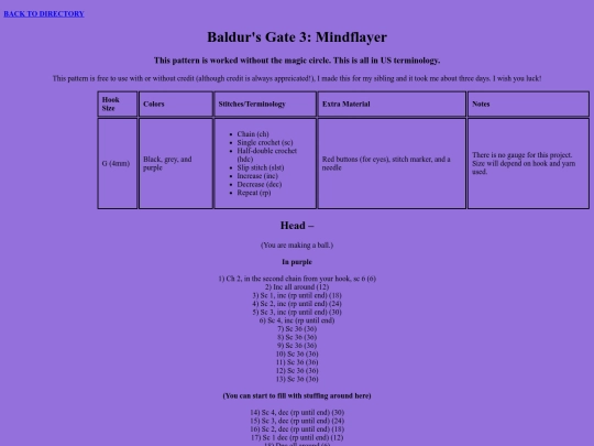 crochet/patterns/mindflayer screenshot
