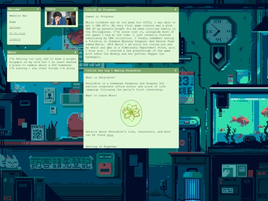 blog screenshot