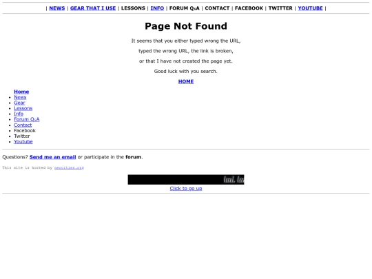 not_found screenshot