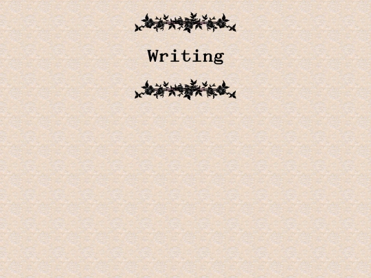 writing screenshot