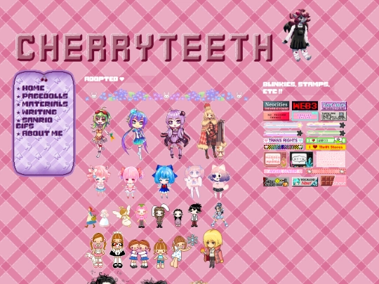 pagedolls/adopted screenshot
