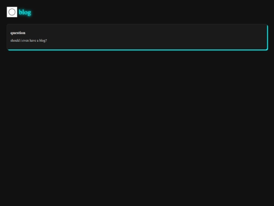 blog screenshot