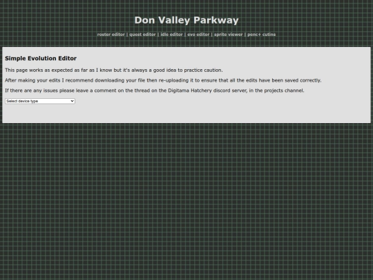 simpleEvoEditor_prev screenshot