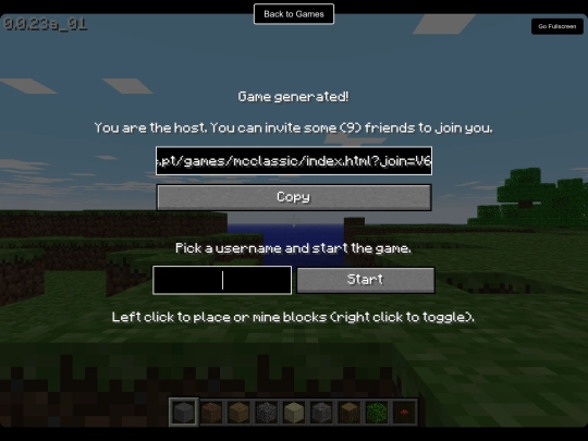 mcclassic screenshot