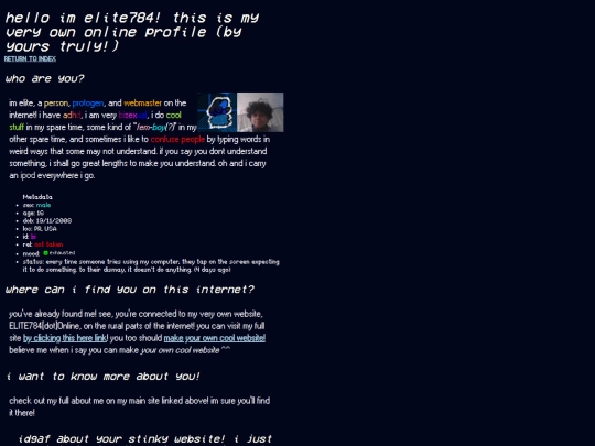 better-profile screenshot