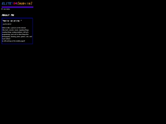 mobilever/about screenshot