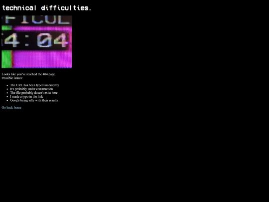 not_found screenshot