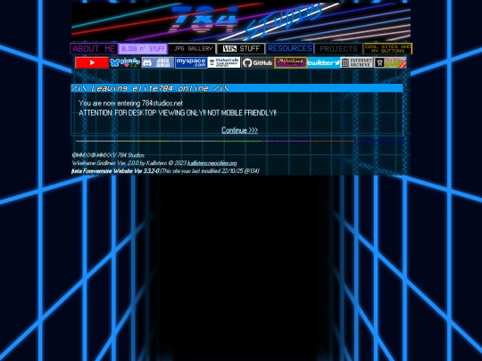sections/784studios screenshot