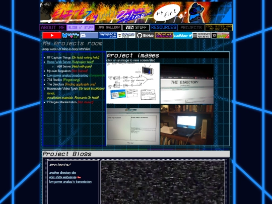 sections/projects screenshot
