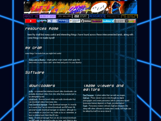 sections/resources screenshot